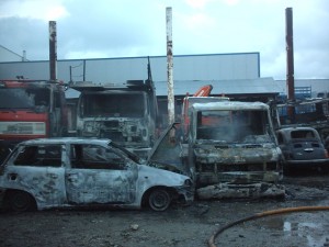 Incendie Véhicules 2003